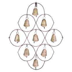 Bell Wall Plaque in Brass Bell Wall Plaque in Brass