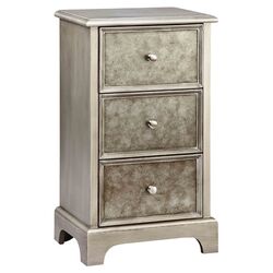 Fintessa 3 Drawer Chest in Pewter