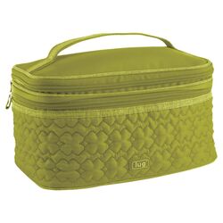 2 Step Cosmetic Case in Grass Green