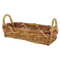 Eco-Friendly French Bread Basket in Natural