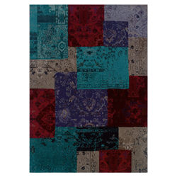 Renaissance Gray & Red Rug Renaissance Gray & Red Rug