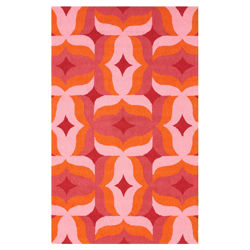 Trellis Red Lydia Rug Trellis Red Lydia Rug