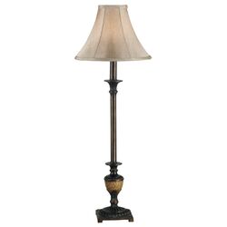 Emily Buffet Table Lamp in Crackle Bronze (Set of 2)