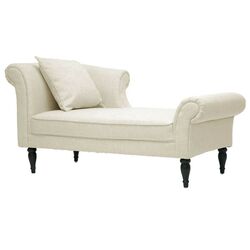 Lucille Chaise Lounge in Beige