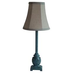 Buffet Table Lamp in Blue