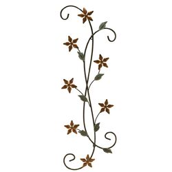 Katelyn Floral Scroll Wall Decor in Bronze