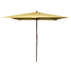 6' Italian Patio Umbrella in Yellow & White