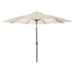 9' Steel Market Umbrella in Natural