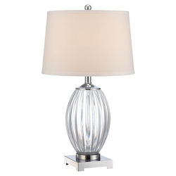 Lotuz Table Lamp in Chrome