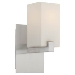 Pavia 1 Light Wall Sconce in Polished Steel