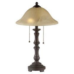 Table Lamp in Dark Bronze