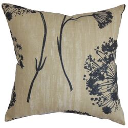 Garuahi Floral Pillow in Beige