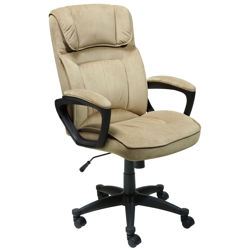 Mid Back Leather Chair                 by Comfort Products