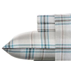 Edgewood Plaid Duvet Cover Set in Khaki