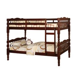 Baltimore Twin Over Twin Bunk Bed in Cherry