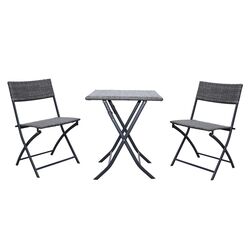 Catalina 3 Piece Dining Set in Antique Grey