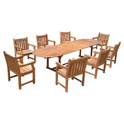 Andre 5 Piece Wicker Dining Set