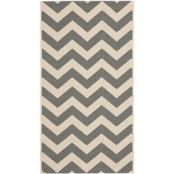 Courtyard Anthracite/Light Grey Indoor/Outdoor Rug