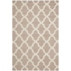 Melissa Shag Light Gray Rug