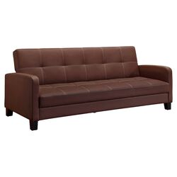 Delaney Sleeper Sofa in Brown