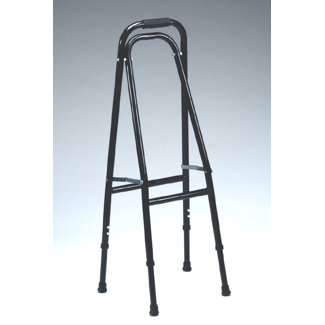 TFI Grand Line Bariatric Heavy Duty Tall Side Walker in Black