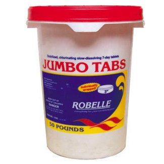 Robelle Jumbo Chlorine Tablets