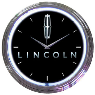 Neonetics Ford Lincoln Neon Clock