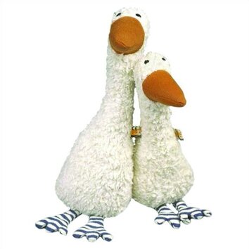 white goose stuffed animal