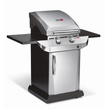 CharBroil Performance 2-Burner TRU-Infrared Gas Grill with Folding Side Shelves