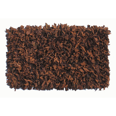 IXI Thalassa Premium Leather Soft Brown Rug