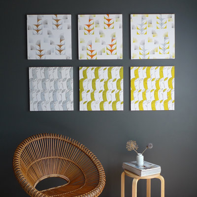 threesheets2thewind Prairie Grass Textile Wall Print
