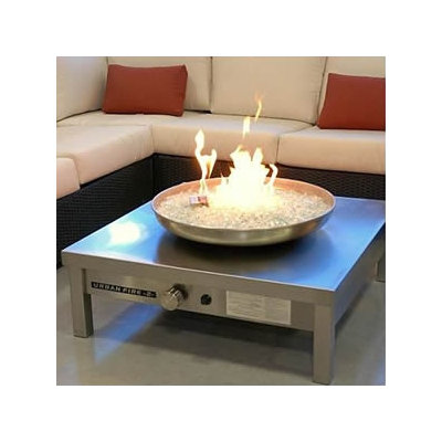 Urban Fire Stainless Steel Outdoor Fireplace