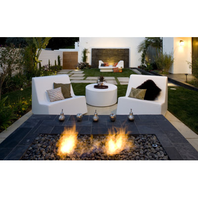 La-Fete Armless Lounge Chair with Massage Pillow