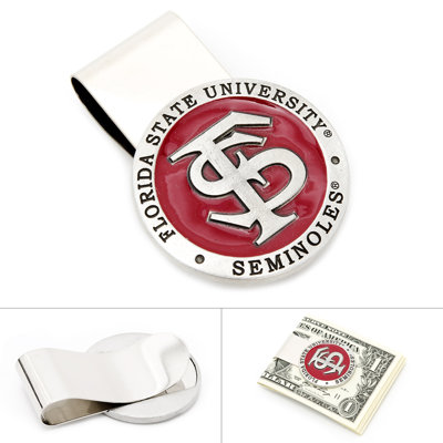 Cufflinks Inc. NCAA Pewter Money Clip