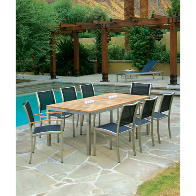 Kingsley Bate Tiburon 9 Piece Dining Set