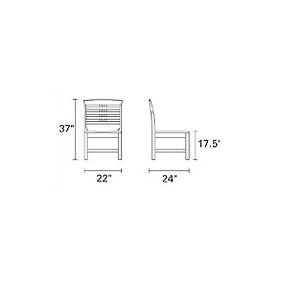 Kingsley Bate Mandalay 7 Piece Dining Set