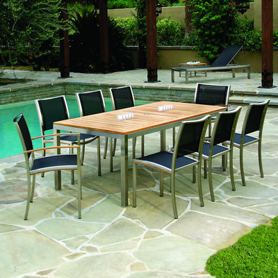 Kingsley Bate Tiburon 9 Piece Dining Set