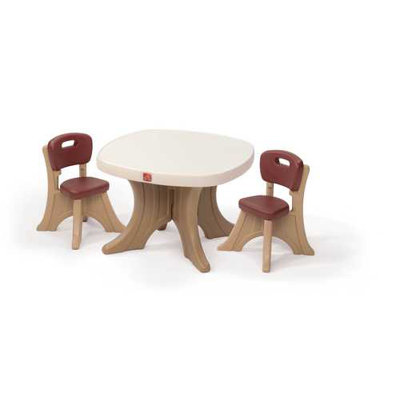Step2 New Traditions Kids' 3 Piece Table and Chair Set