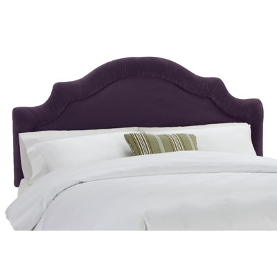 Velvet Arc Upholstered Headboard by Skyline Furniture -image