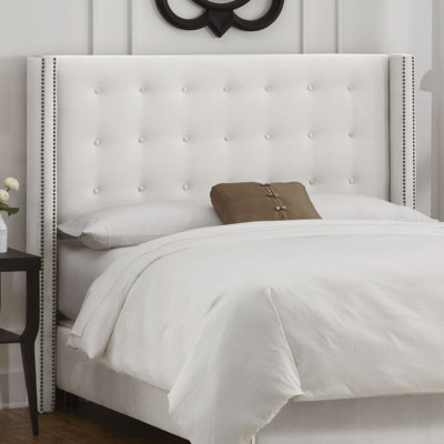 Button Tufted Upholstered Headboard by Skyline Furniture -image