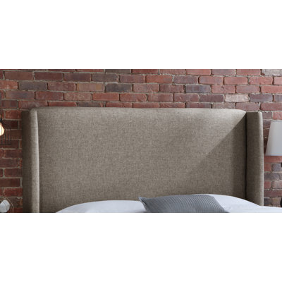 Groupie Wingback Upholstered Headboard by Skyline Furniture -image