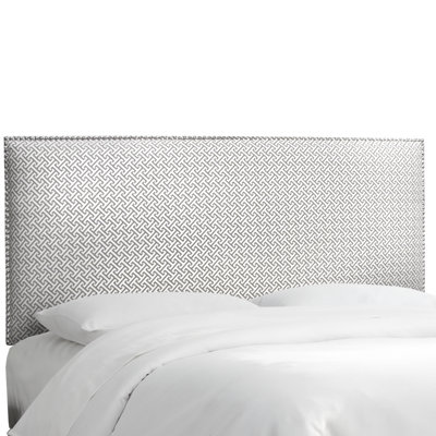 Cross Section Upholstered Headboard by Skyline Furniture -image