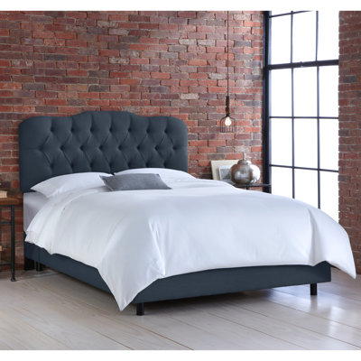 Tufted Panel Bed by Skyline Furniture -image