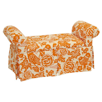 Skyline Furniture Canary Skirted Storage Bench