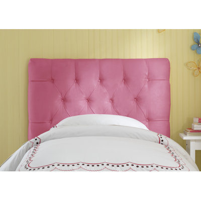 Skyline Furniture Tufted Micro-Suede Upholstered Headboard