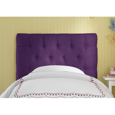 Skyline Furniture Tufted Micro-Suede Upholstered Headboard