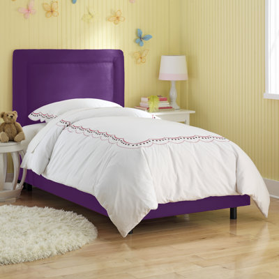Skyline Furniture Border Micro-Suede Youth Bed