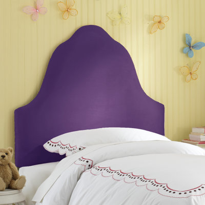 Skyline Furniture High Arc Micro-Suede Upholstered Headboard