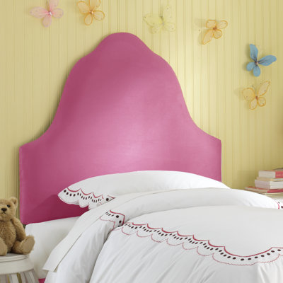 Skyline Furniture High Arc Micro-Suede Upholstered Headboard