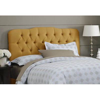 Skyline Furniture Tufted Arch Upholstered Headboard